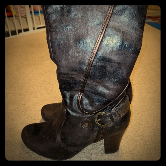 Madison heeled boots - Picture 1 of 3